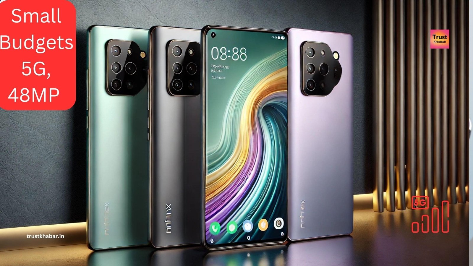 INFINIX Small Budgets 5G: 48MP का मल्टी कैमरा, 6000mAh मल्टी पावर बैटरी, और इसकी कीमत तो यह है...